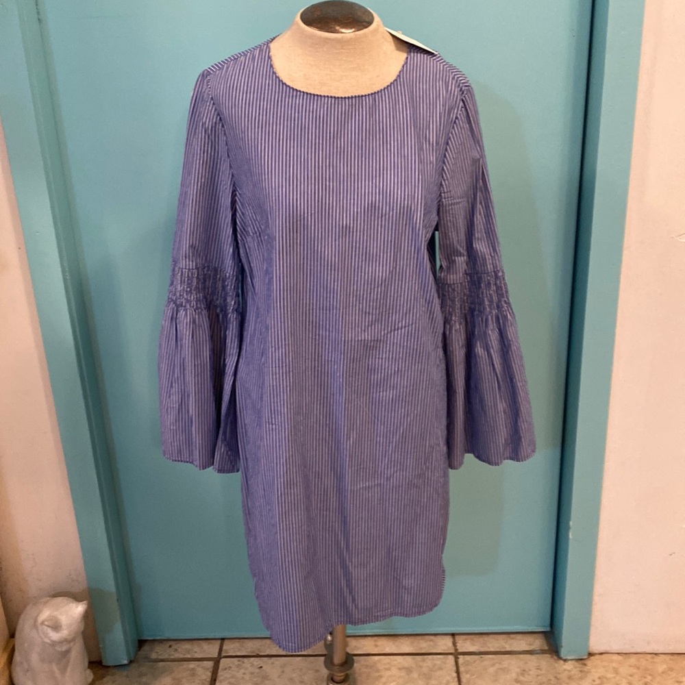 BLOW OUT SALE!BeachLunchLounge long  bell sleeved beach dress.